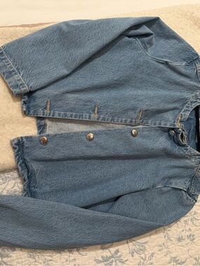 Zara Light Blue Denim Jean Jacket